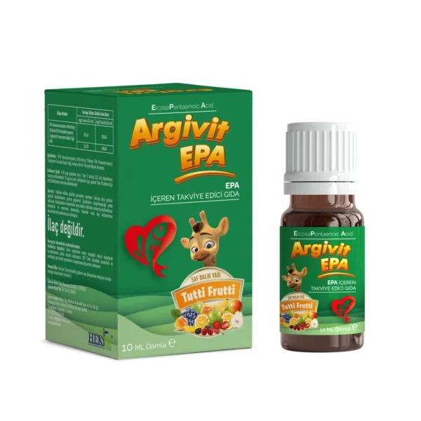 قطرات زيت السمك EPA بنكهة التوت