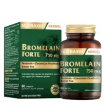 حبوب Bromelain Forte من Nutraxin مع الكروم 60 قرص
