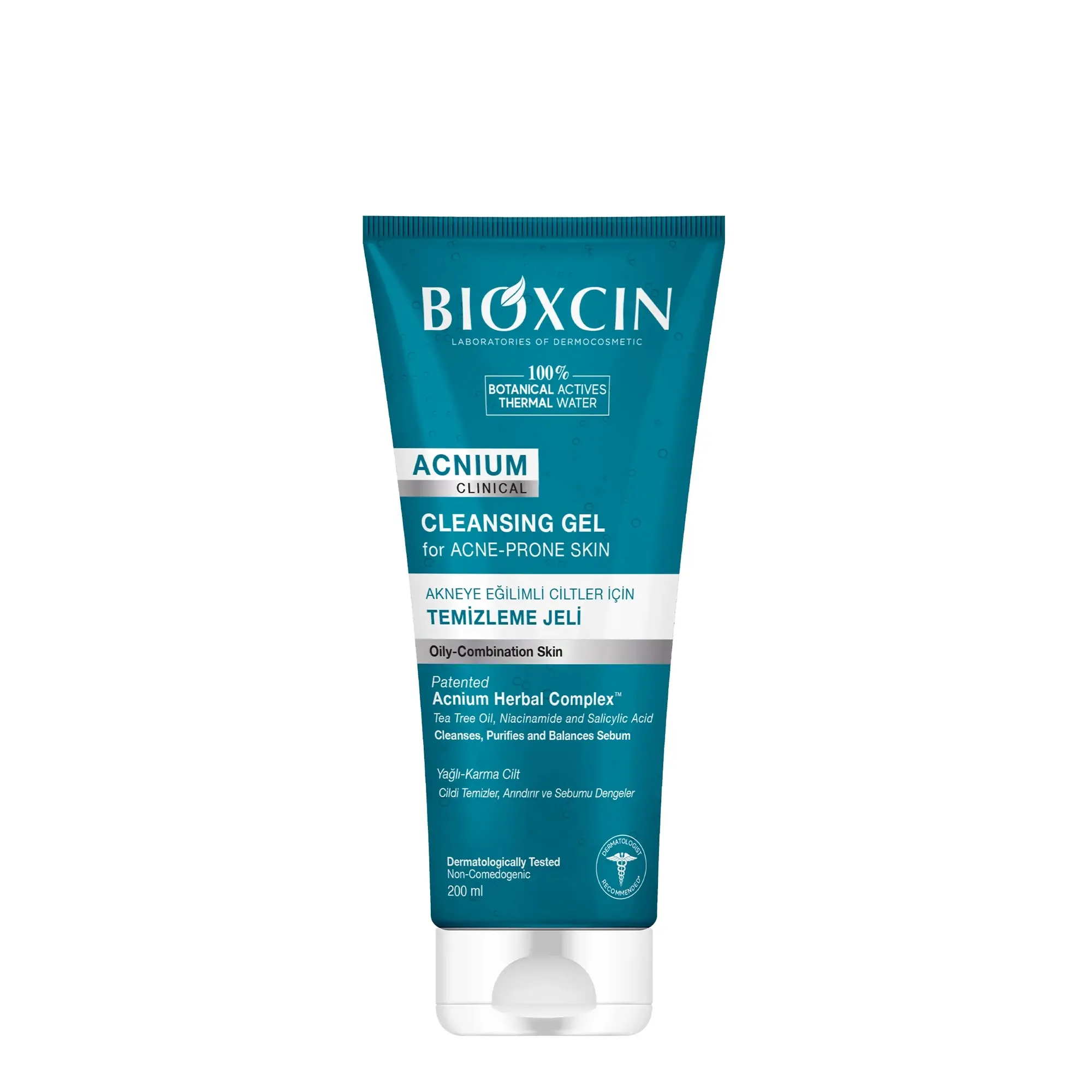 urunler-acnium-200mlgel.webp Bioxcin Acnium Sebum Balancing Face Wash Gel – 200 ml - Image 1