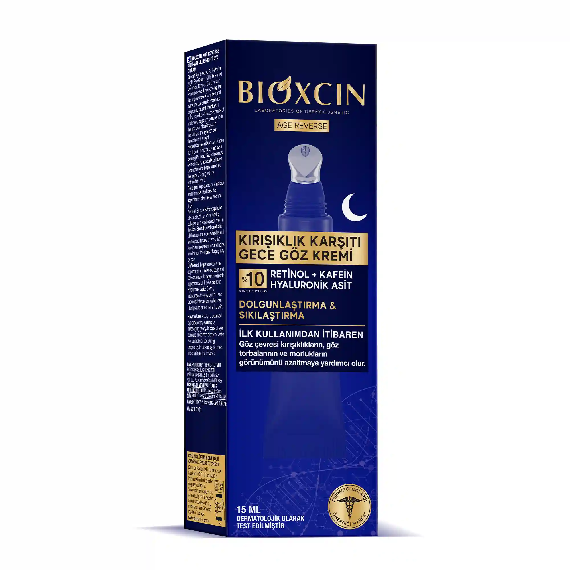 urunler-agereverse-eyecream.webp Bioxcin Age Reverse Anti‑Wrinkle Night Eye Cream - Image 1