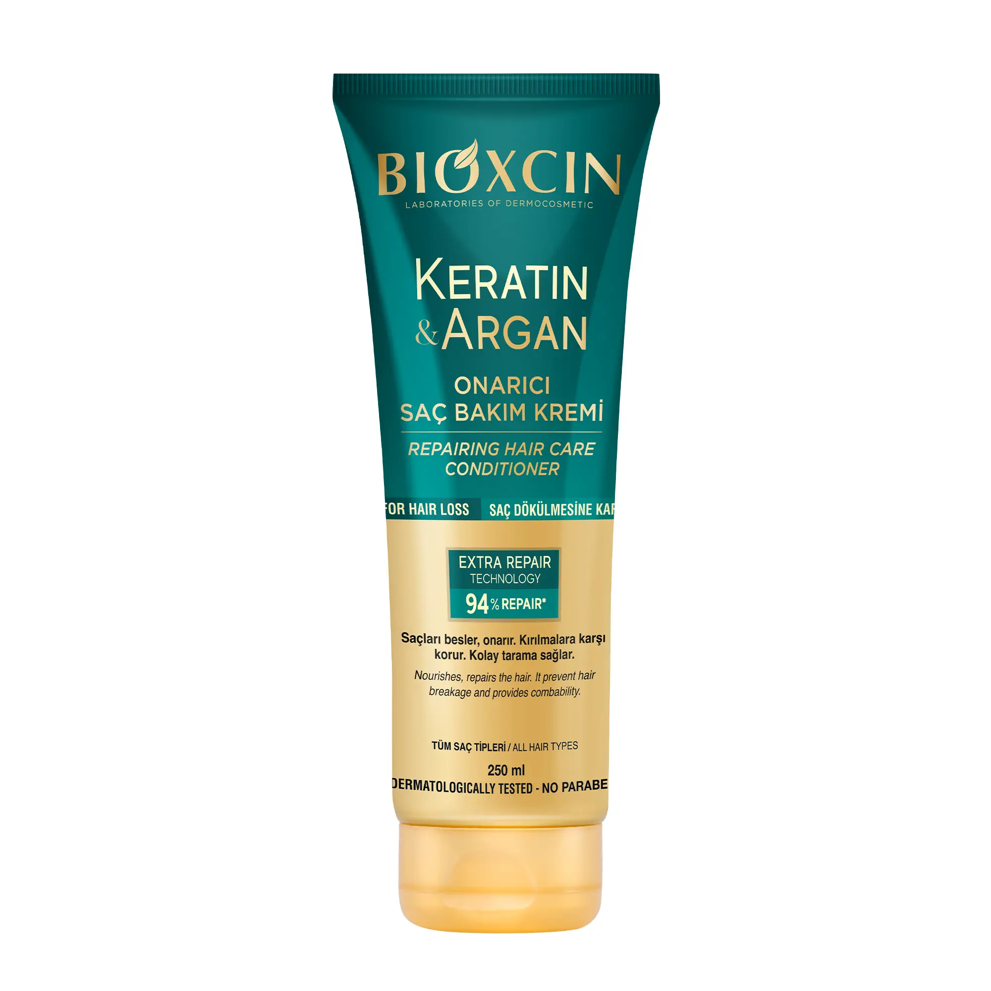 urunler-keratinargan-sacbakimkremi Bioxcin Keratin & Argan Repairing Hair Cream – Intensive Nourishing Treatment - Image 1