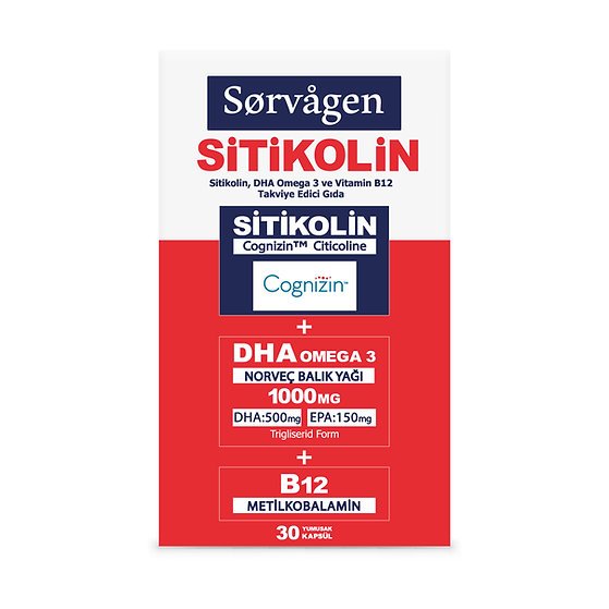 28da9b_0368245e8dac49b798c36c99d5e0c1d4~mv2 Sorvagen SİTİKOLİN, DHA OMEGA 3 VE B12 (30 كبسول) - الصورة 1