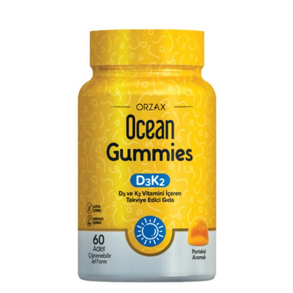 علكات فيتامين D3 و K2 القابلة للمضغ –   Gummies D3K2