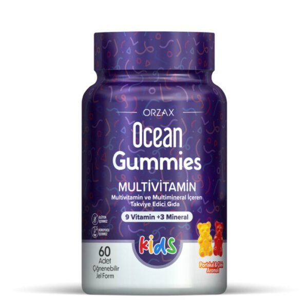 علكات متعددة الفيتامينات للأطفال – دعم يومي للصحة والطاقة Gummies Multivitamin Kids